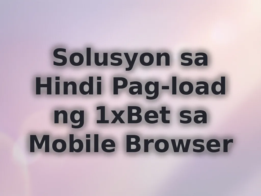 Mobile Browser Fixes